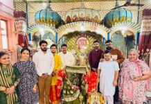 ਰਾਮ ਮੰਦਿਰ ਵਿਖੇ ਤੁਲਸੀ ਮਾਤਾ ਦਾ ਵਿਆਹ ਕਰਵਾਇਆ ਗਿਆ।