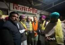 ਢੱਡਰੀਆਂ ਤੋਂ ਬਲਾਕ ਸੰਮਤੀ ਮੈਂਬਰ ਗੁਰਪ੍ਰੀਤ ਸਿੰਘ ਆਪਣੇ ਸਾਥੀਆਂ ਸਮੇਤ ਮੁੜ ਆਮ ਆਦਮੀ ਪਾਰਟੀ ਵਿੱਚ ਸ਼ਾਮਲ