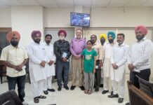 ਅੱਜ ਪੰਜਾਬ ਜਨ ਜਾਤੀਆਂ ਸੰਘ ਦੀ ਇੱਕ ਅਹਿਮ ਮੀਟਿੰਗ ਸ, ਗੁਰਚਰਨ ਸਿੰਘ ਰੁਪਾਣਾ ਸੂਬਾ ਮੀਤ ਪ੍ਰਧਾਨ ਵਿਮੁਕਤ ਜਾਤੀਆਂ ਵਿੰਗ ਆਮ ਆਦਮੀ ਪਾਰਟੀ ਦੀ ਅਗਵਾਈ ਹੇਠ ਪਟਿਆਲਾ ਪੰਚਾਇਤ ਭਵਨ ਵਿਖੇ ਪੰਜਾਬ ਦੇ ਸਿਹਤ ਮੰਤਰੀ ਡਾ਼ ਬਲਵੀਰ ਸਿੰਘ ਜੀ ਨਾਲ ਹੋਈ।