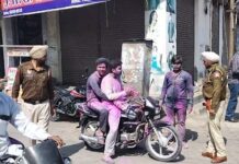 ਹੋਲੀ ਦੇ ਤਿਹਾਰ ਤੇ ਸੁਨਾਮ ਅਤੇ ਚੀਮਾ ਮੰਡੀ ਪੁਲਿਸ ਨੇ ਖੁੱਲੜਬਾਜੀ ਕਰਦੇ ਨੌਜਵਾਨ ਮੁੰਡੇ ਤੇ ਭਾਈ ਨੱਥ ਸਮਝਾਇਆ ਪਿਆਰ ਦੇ ਨਾਲ