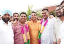 ਕੈਬਨਿਟ ਮੰਤਰੀ ਅਮਨ ਅਰੋੜਾ ਨੇ ਪ੍ਰਾਪਰਟੀ ਡੀਲਰ ਐਸੋਸੀਏਸ਼ਨ ਦਾ ਅੰਦਰੂਨੀ ਵਿਵਾਦ ਆਪਸੀ ਸਹਿਮਤੀ ਨਾਲ ਸੁਲਝਿਆ